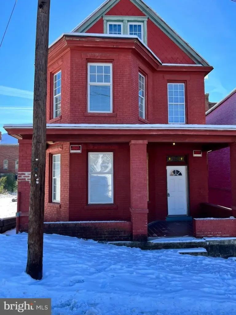 Front of 225 Baltimore St, Cumberland, MD, a two-unit rental managed by Eastern Properties Group